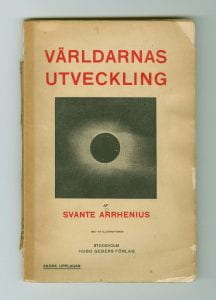 Svante Arrhenius, <i>Världarnas utveckling</i>, Stockholm: Hugo Gebers Förlag, [1906]